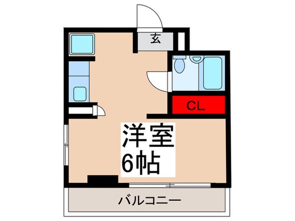 プラーズ東砂の物件間取画像